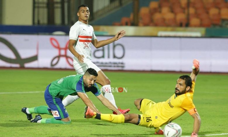 نتيجة مباراة الزمالك والمقاصة في الدوري