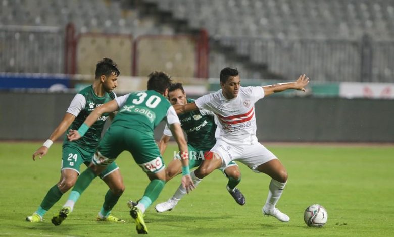 موعد مباراة الزمالك والمصري في بطولة الدوري