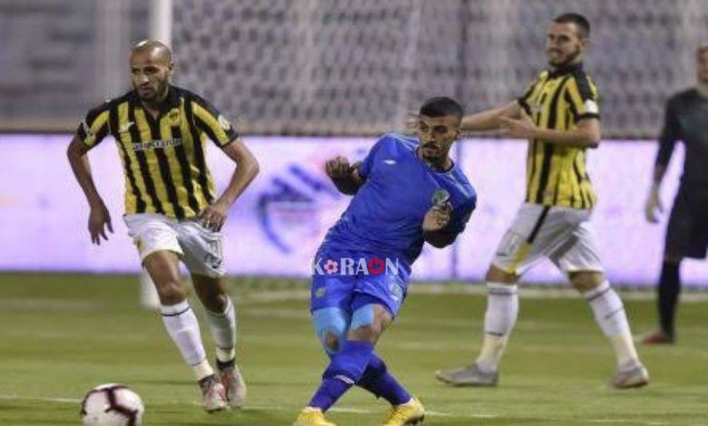 نتيجة وملخص مباراة الاتحاد والفتح الدوري السعودي للمحترفين