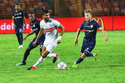 نتيجة مباراة الزمالك وإنبي في الدوري