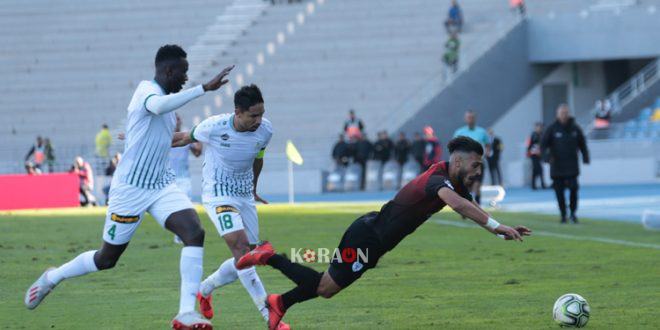 نتيجة وملخص مباراة الدفاع الحسني الجديدى وتهضة الزمامرة الدوري المغربي