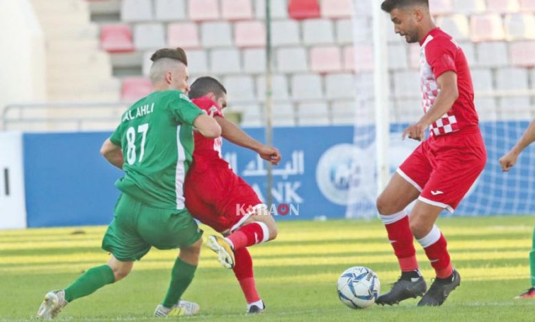 نتيجة وملخص مباراة الرمثا ومعان الدوري الأردني