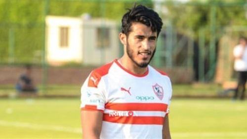 محمد حسن ينتظم في تدرييات الزمالك