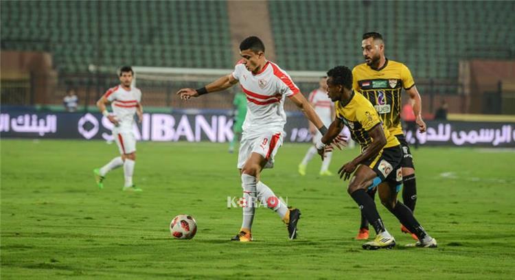 أهداف مباراة الزمالك والإنتاج الحربي