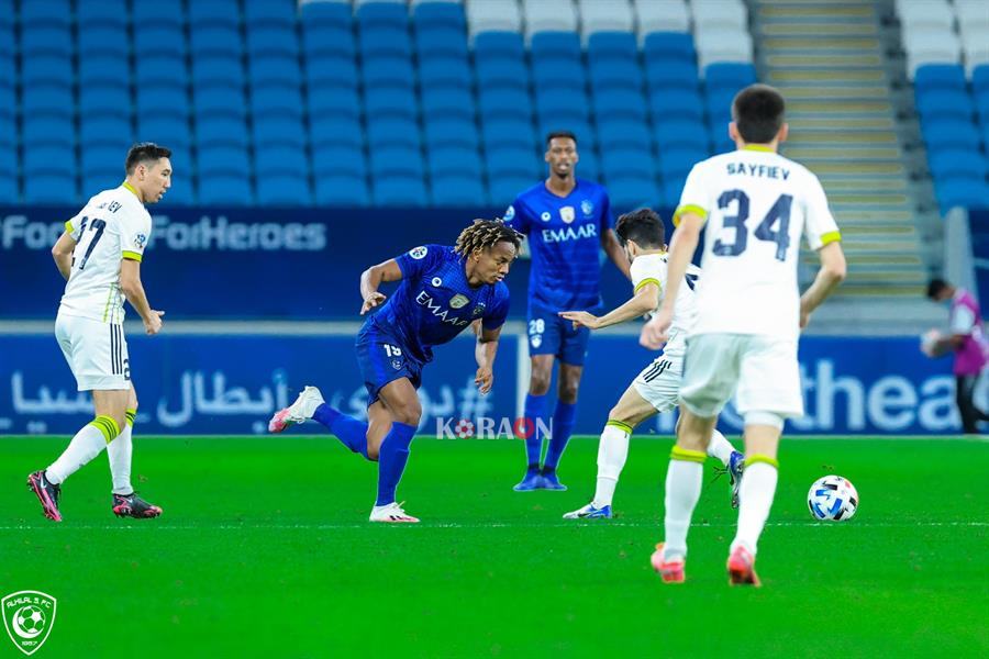 ملخص مباراة الهلال وباختاكور