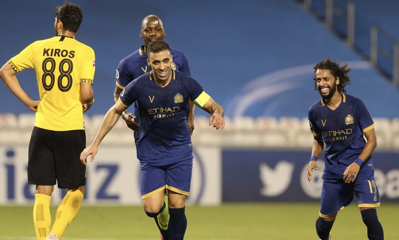 ملخص مباراة النصر وسباهان اصفهان في دوري أبطال آسيا اليوم 15-9-2020