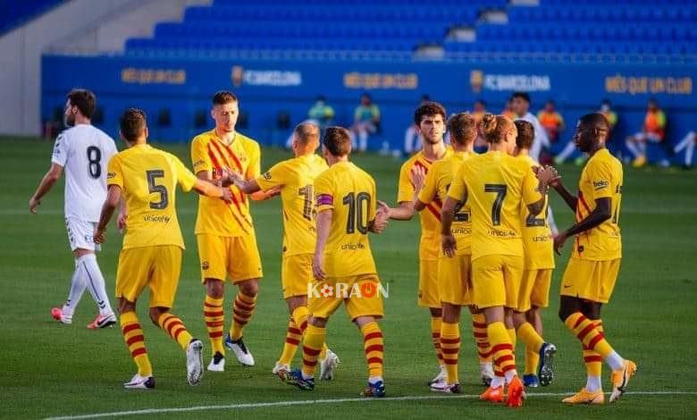 التشكيل الرسمي لنادي برشلونة في مواجهة إلتشي في الدوري الإسباني