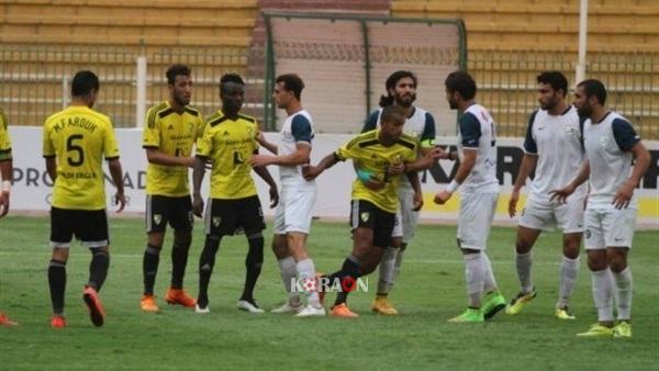 بطاقة مباراة إنبي ووادي دجلة الدوري المصري