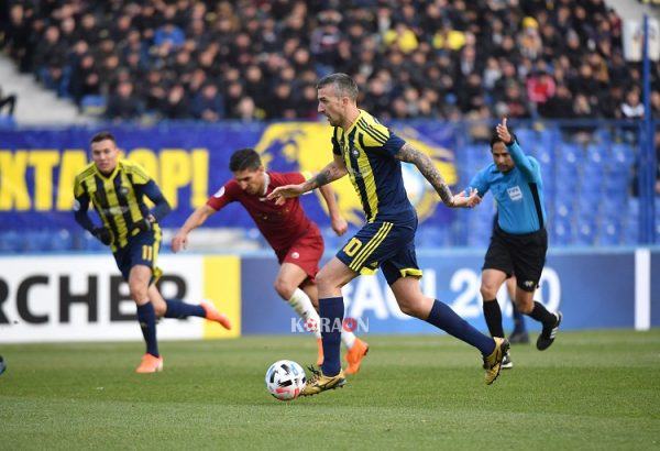 نتيجة الشوط الأول من مباراة باختاكور وإستقلال طهران في دوري أبطال آسيا