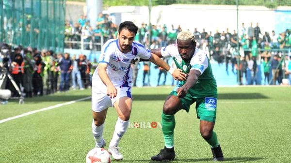 أهداف مباراة الرجاء وسريع وادي زم اليوم في الدوري المغربي