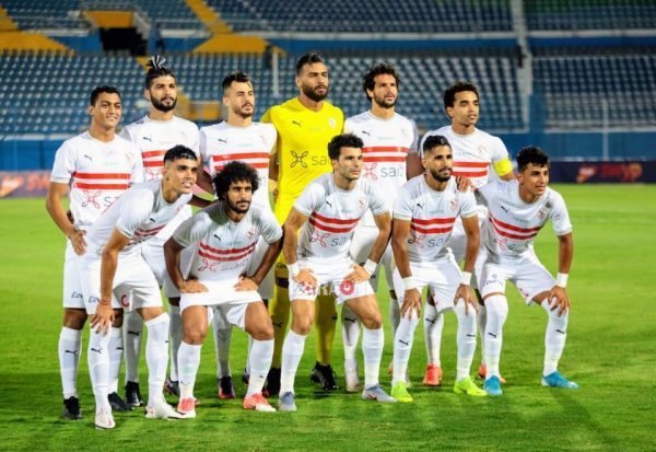 لاعبو الزمالك يطمئنون على الونش