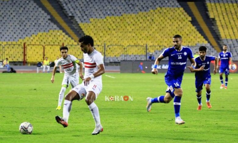 نتيجة مباراة الزمالك وسموحة الدوري المصري