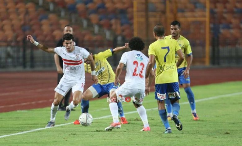 نتيجة مباراة الزمالك وطنطا الدوري المصري