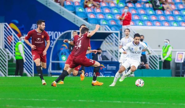 نتيجة الشوط الأول من مباراة الهلال وشاهر خودرو في دوري أبطال آسيا