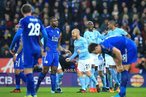 أهداف مباراة مانشستر سيتي وليستر سيتي اليوم 27-9-2020 في الدوري الإنجليزي