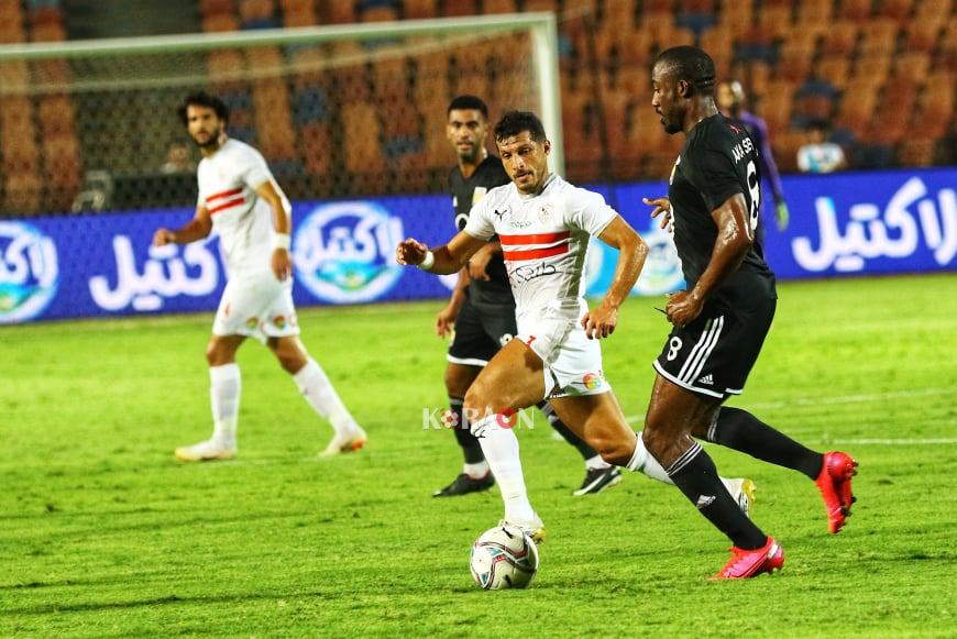 مباراة الزمالك والجونة