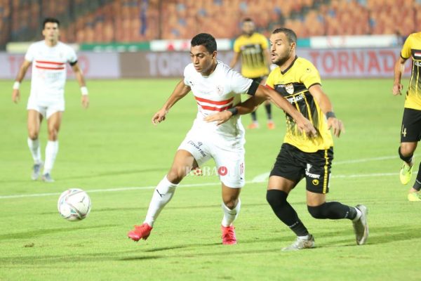 نتيجة مباراة الزمالك والإنتاج الحربي في الدوري المصري