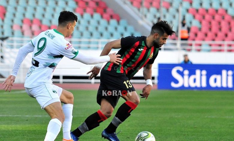 نتيجة مباراة يوسفية برشيد والجيش الملكي في الدوري المغربي