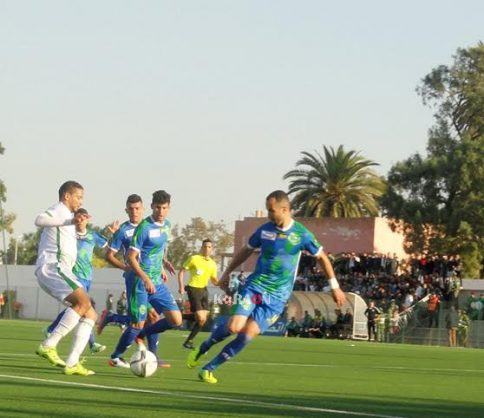 نتيجة الشوط الأول بين رجاء بنى ملال ويوسفية برشيد في الدوري المغربي