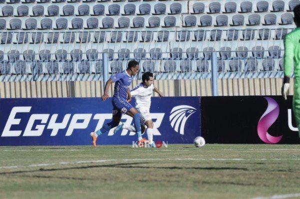 نتيجة الشوط الأول لمباراة الإسماعيلي وأسوان في الدوري