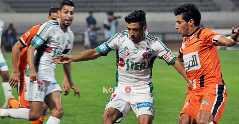 منافس الزمالك.. نتيجة مباراة الرجاء البيضاوي ونهضة بركان في الدوري المغربي