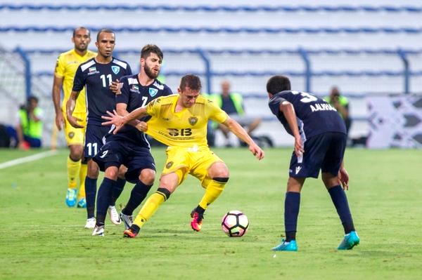 نتيجة مباراة الوصل وحتا في دوري الخليج العربي الإماراتي