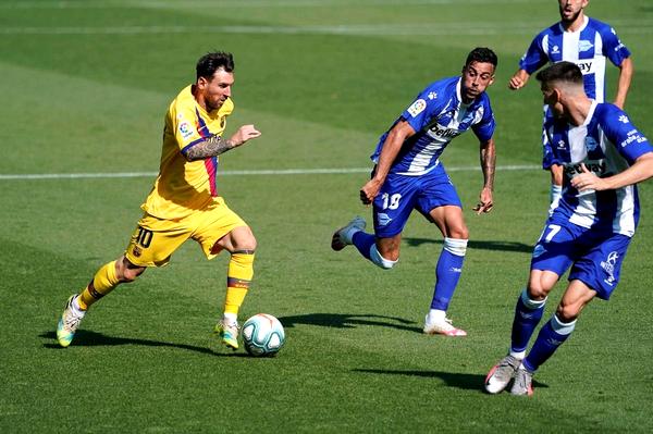 نتيجة مباراة برشلونة وديبورتيفو ألافيس الدوري الاسباني