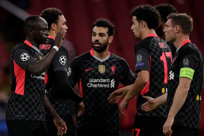 نتيجة مباراة ليفربول وأياكس أمستردام دوري أبطال أوروبا