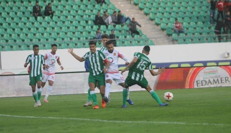 نتيجة مباراة مولودية وجدة وحسنية أكادير الدوري المغربي