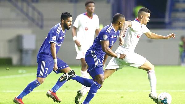 نتيجة مباراة الشارقة والنصر في دوري الخليج العربي الإماراتي