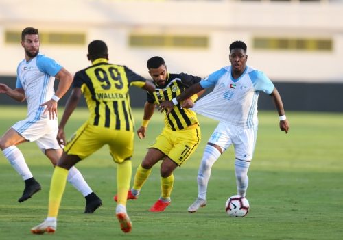 نتيجة الشوط الأول مباراة اتحاد كلباء وبني ياس فى دوري الخليج العربي الإماراتي