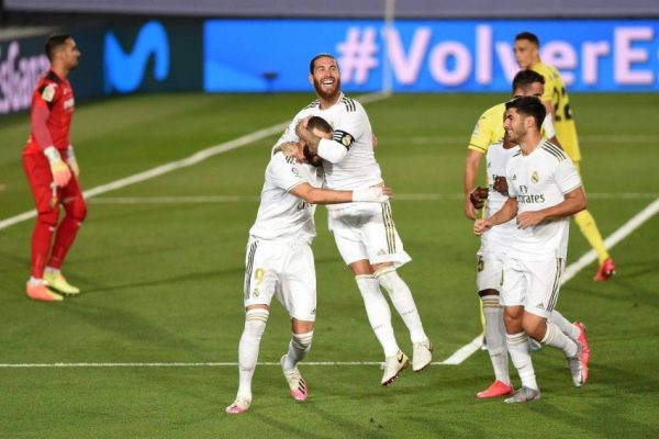 نجمي ريال مدريد يشاركان بالمران