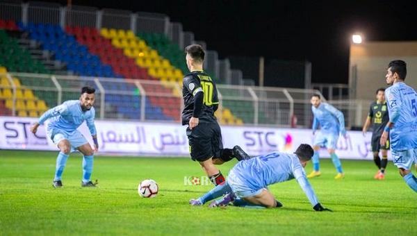 ملخص مباراة الاتحاد والباطن اليوم في الدوري السعودي