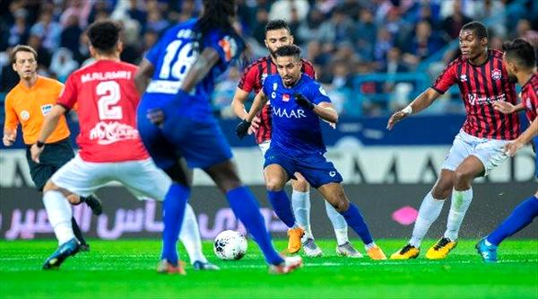 أهداف مباراة الهلال والرائد اليوم في الدوري السعودي