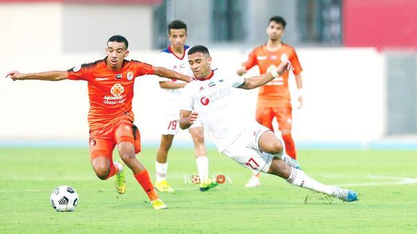 أهداف مباراة الشارقة وعجمان اليوم في دوري الخليج العربي الإماراتي