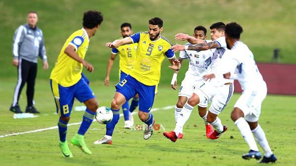 النصر يهزم الظفرة في  الجولة الـ24 من دوري الخليج العربي الإماراتي