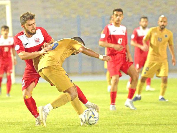 نتيجة مباراة الفحيحيل وبرقان فى دوري الدمج الكويتي