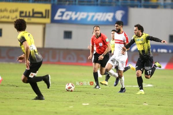 أهداف مباراة الزمالك والمقاولون العرب