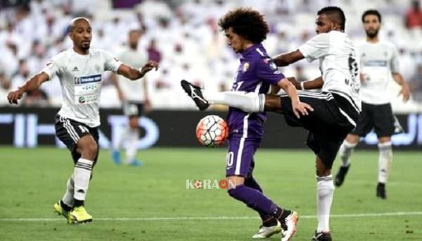 نتيجة مباراة النصر والعين في دوري الخليج العربي