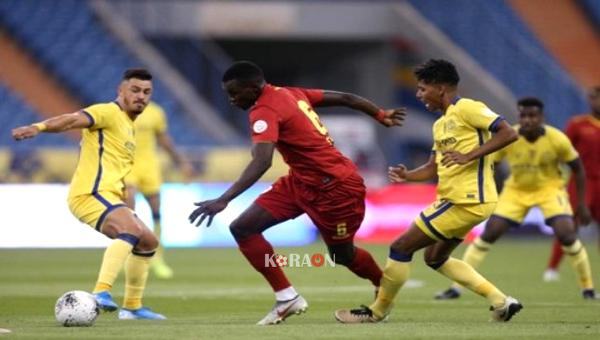 أهداف مباراة النصر وضمك اليوم في الدوري السعودي