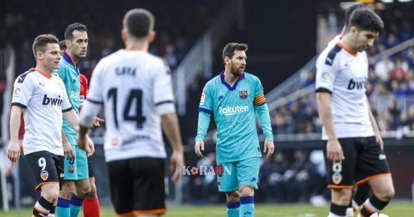 أهداف مباراة برشلونة وفالنسيا اليوم في الدوري الإسباني