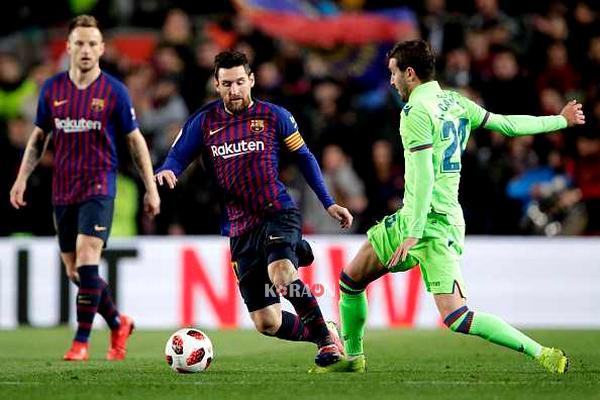 أهداف مباراة برشلونة وليفانتي اليوم في الدوري الإسباني