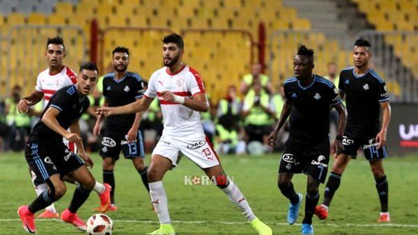 نتيجة مباراة الزمالك وبيراميدز الدوري المصري