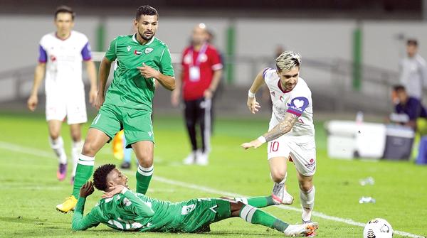 أهداف مباراة خورفكان والشارقة اليوم في كأس رئيس الدولة الإماراتي