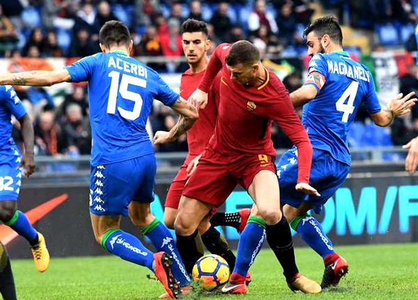 نتيجة مباراة روما وساسولو الدوري الايطالي