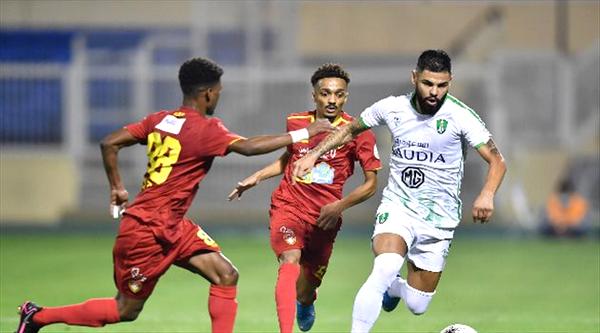 أهداف مباراة الأهلي وضمك اليوم في الدوري السعودي