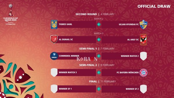 Match schedule