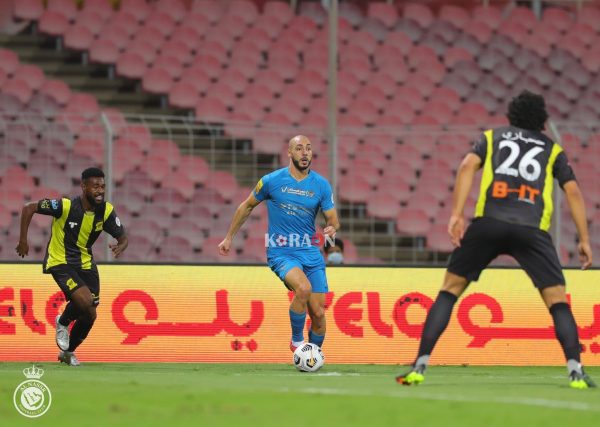 اتحاد جدة يتعادل مع النصر في الشوط الاول من الدوري السعودي