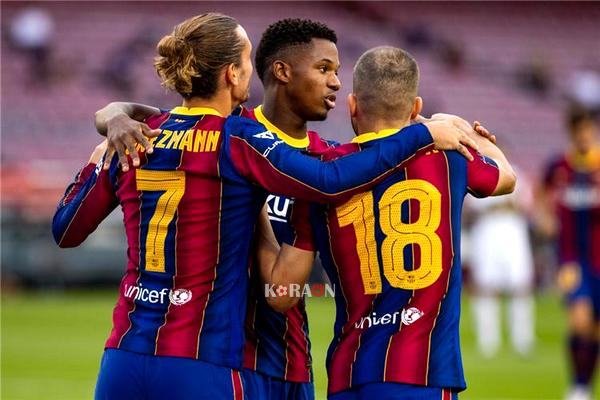 أهداف مباراة برشلونة وإلتشي اليوم في الدوري الإسباني