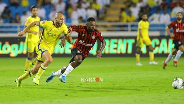 أهداف مباراة النصر والرائد اليوم في الدوري السعودي